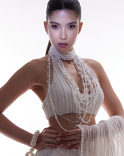 முத்துகளோ பெண்கள்...ஷனயா கபூர்..!